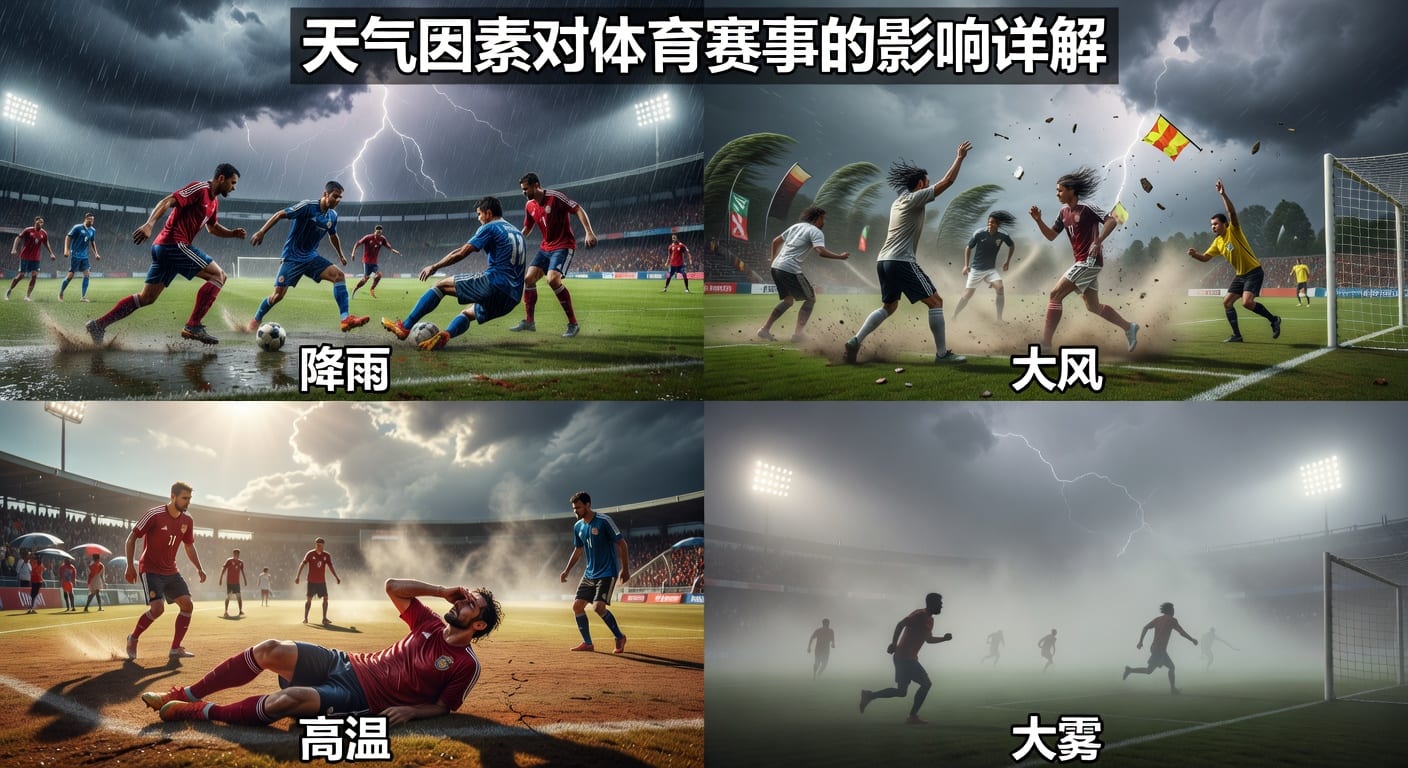 天气因素对体育赛事分析的影响