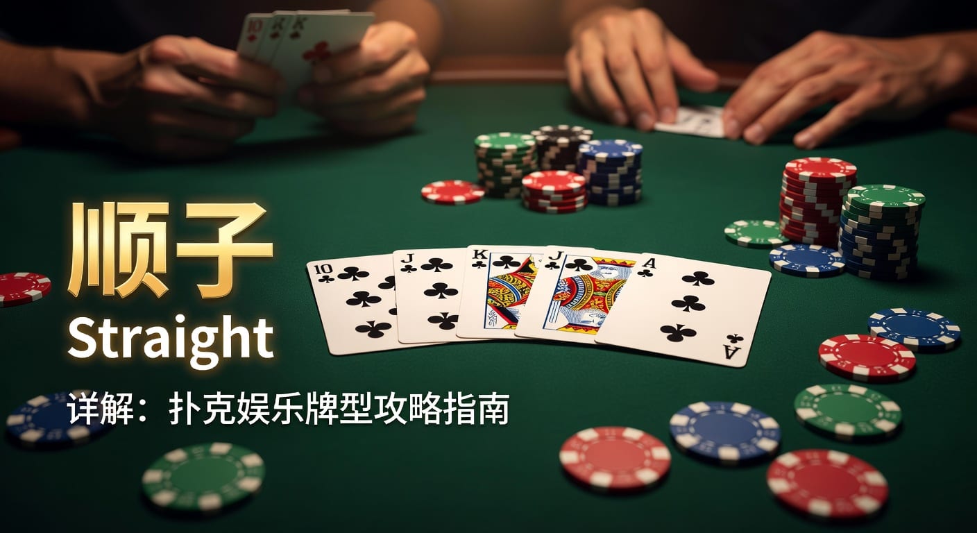 顺子Straight规则+胜率：扑克竞猜指南